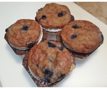 Low Carb Blueberry Muffins 4 Pack - Fresh Baked