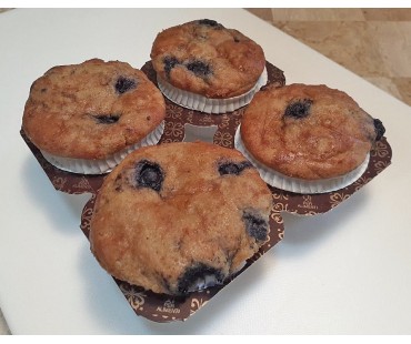 Low Carb Blueberry Muffins 4 Pack - Fresh Baked