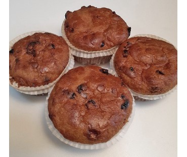 Low Carb Orange Cranberry Muffins 4 Pack - Fresh Baked