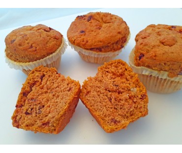 Low Carb Pumpkin Raisin Muffins 4 Pack - Fresh Baked