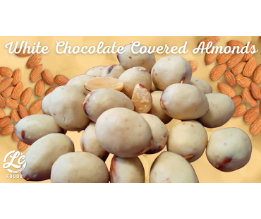 Sugar Free White Chocolate Covered Almonds