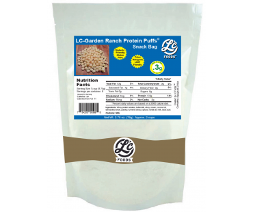 Garden Ranch Protein Puffs Snack Bag