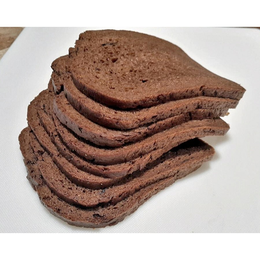 Low Carb Pumpernickel Bread 12 Regular or 24 Thin Slices Per Loaf