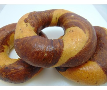 Low Carb NY Style Marbled Bagels 3 pack - Fresh Baked