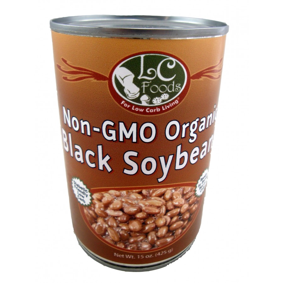 Low Carb Organic Cooked Black Soybeans