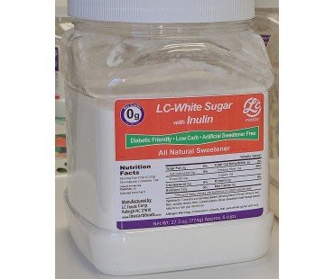Canister Low Carb White Sugar Sweetener Inulin