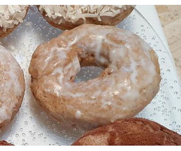 Low Carb Vanilla Glazed Donuts 6 pack - Fresh Baked