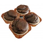 Low Carb Chocolate Muffins 4 Pack - Fresh Baked