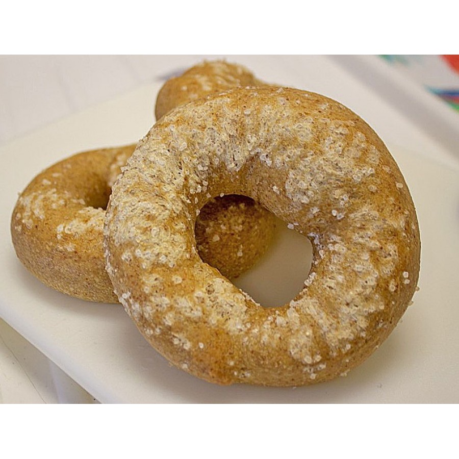 Low Carb NY Style Sea Salted Bagels 3 pack Fresh Baked