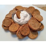 Low Carb Jalapeno Popper Bagel Chips - Fresh Baked